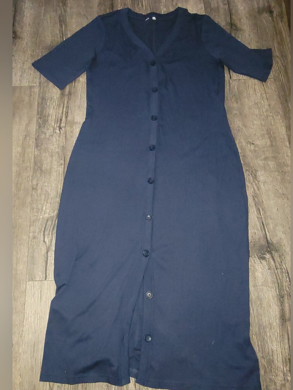 Travis Mathew Weekend In Napa Rib Dress - Navy - Picture 3 of 7